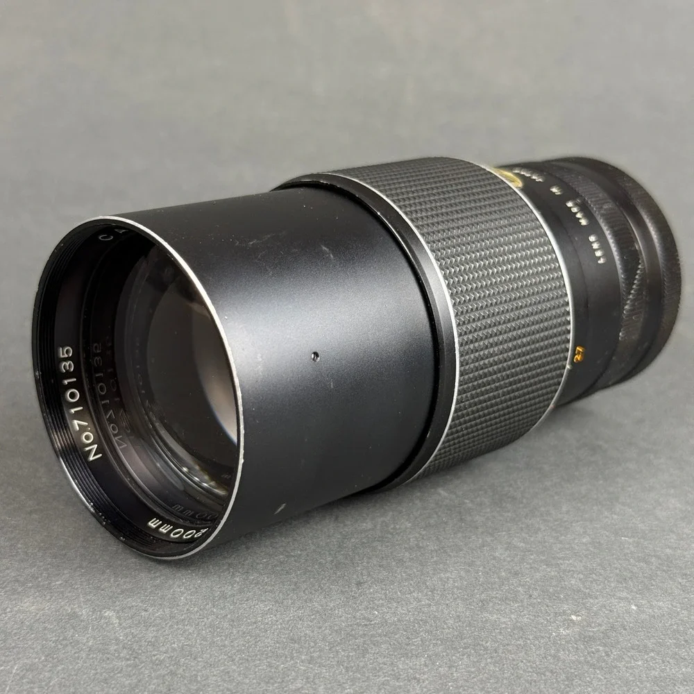 Cavalier 200mm f/3.5 Telephoto Lens Nikon F Mount Japan Vintage